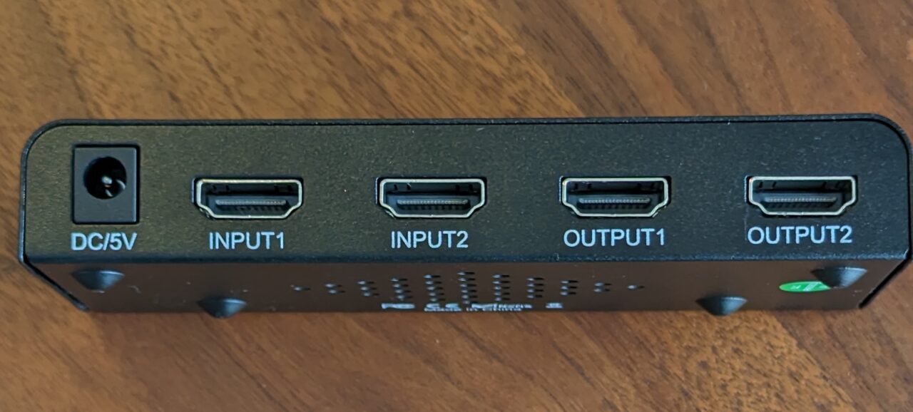 HDMI 2.0 splitter_back